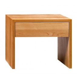 Chevet bois massif TROIS avec tiroir