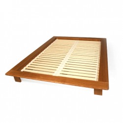 Lit en frêne FSC massif naturel YUGAO de Makoura