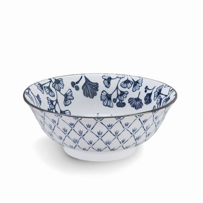 Bol ramen japonais FLORIKA ÉRABLE 21 cm décor feuille d’érable