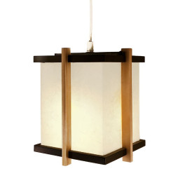 Petite suspension japonaise AKARY en bois