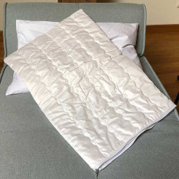 Taie matelassée pour oreiller 50 x 70 cm en coton
