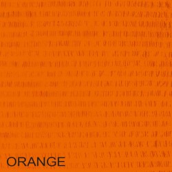 ORANGE Seersucker garniture lit