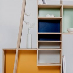 Bibliothèque FRISCO – Design Hugues Weill – Chêne massif – Drugeot Manufacture