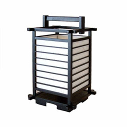 Lampe de table japonaise YOKOGATA noire