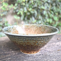 Bol tayo évasé japonais HINOKO en porcelaine émaillée.