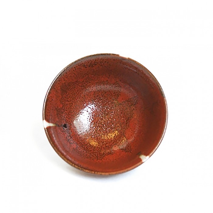 Bol à riz du Japon rouge