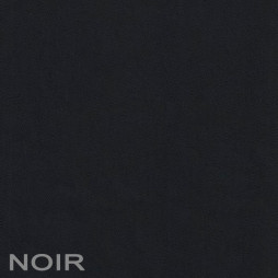 Housse de futon en coton  couleur  NOIR