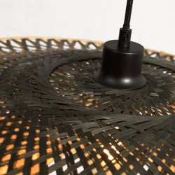 Suspension Good&Mojo Kalimantan – Bambou tressé & lumière poétique