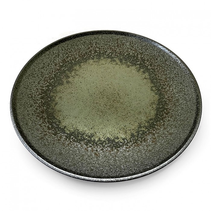 Plat COSMOS émaillé dans les tonalités du ciel la nuit.