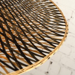 Lampe à poser Good&Mojo Kalimantan – Bambou tressé & design réversible