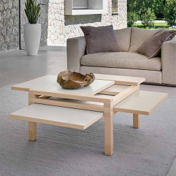 Table PAR 4 SOFT  basse H. 40 cm  modulable par Sculptures Jeux