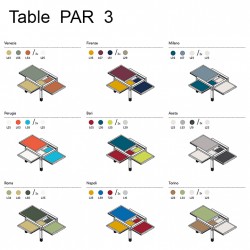 PAR TROIS iroko - hêtre