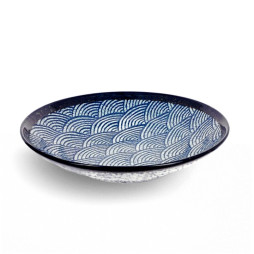 Plat GRANDES VAGUES tradition Japon