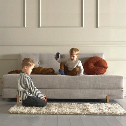 Canapé SIGMUND double-lit de dépannage 160 x 200 cm