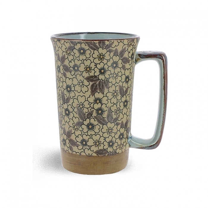 copy of Mug PETITES FLEURS fond kaki