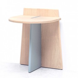 Table de nuit LIV de Dormiente en bois massif