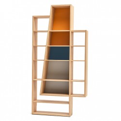 FRISCO bibliothèque en chêne massif