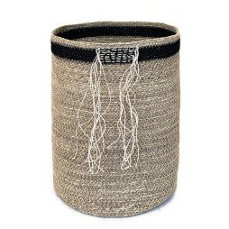 Cache-pot TRIBAL 5 en jacinthe d'eau