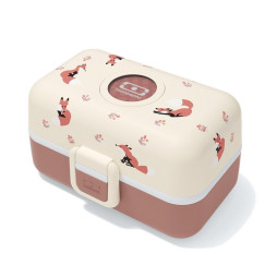 Boîte à bento enfant TRÉSOR FOX cannelle de Monbento