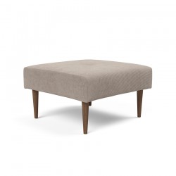 Modulable avec une structure en métal, pieds et accoudoirs en chêne massif.