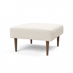 Modulable avec une structure en métal, pieds et accoudoirs en chêne massif.