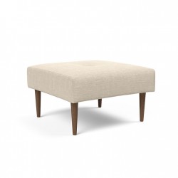 Modulable avec une structure en métal, pieds et accoudoirs en chêne massif.