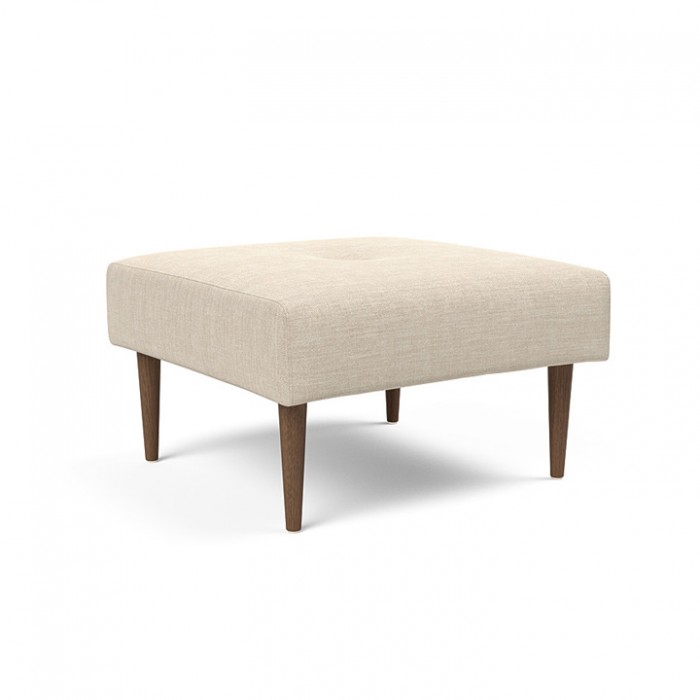 Modulable avec une structure en métal, pieds et accoudoirs en chêne massif.