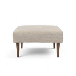 Modulable avec une structure en métal, pieds et accoudoirs en chêne massif.