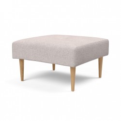 Modulable avec une structure en métal, pieds et accoudoirs en chêne massif.