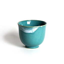 Tasse thé TAJIMI Yunomi bleu-brun made in japan