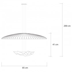Suspension KALÉIDOSCOPE de Céline Wright