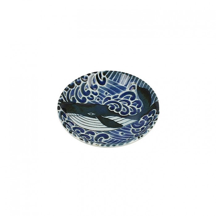 Bol évasé japonais KAZAN en porcelaine émaillée.