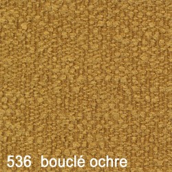 Modulable avec une structure en métal, pieds et accoudoirs en chêne massif.