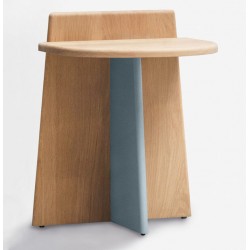 Table de nuit LIV de Dormiente en bois massif