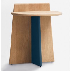 Table de nuit LIV de Dormiente en bois massif