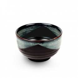 Bol japonais ECLIPSE en grès fin émaillé