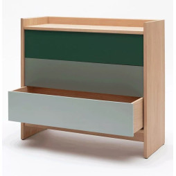 Commode bois massif  design BRIC - DRUGEOT