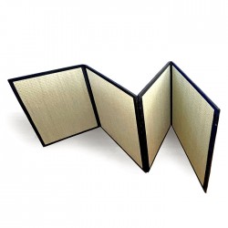 tatami pliable japonais 80x200 cm en 4 parties vue dépliée