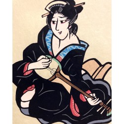 “Shamisen Player”