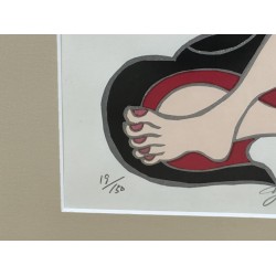 Beauty with a pipe 1974 Yoshitoshi Mori