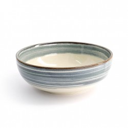 Bol évasé japonais KAZAN en porcelaine émaillée.