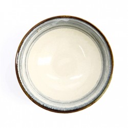 bol miso japonais kumo beige gris