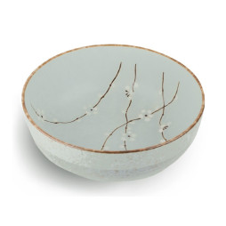 Saladier japonais SAKURA vert d’eau ∅25cm