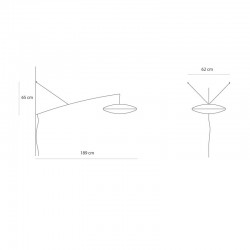 Applique déportée, Zen perché Céline Wright