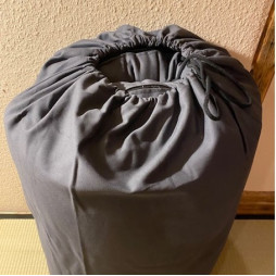 Futon de voyage en coton avec sac