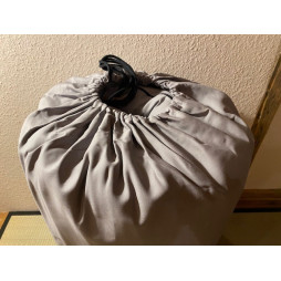 Futon de voyage en coton avec sac