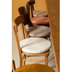 Coussin CHAKATI Rond – Coussin en laine feutrée | MUSKHANE