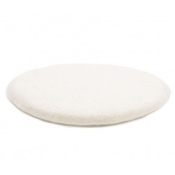 Coussin CHAKATI Rond – Coussin en laine feutrée | MUSKHANE