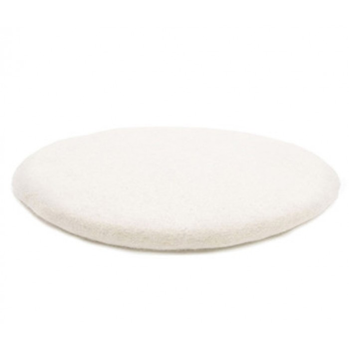 Coussin CHAKATI Rond – Coussin en laine feutrée | MUSKHANE