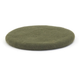 Chakati, le coussin galette en feutre de laine sans couture MUSKHANE